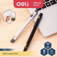 Deli Laser Pointer Pen Pointer Presentation 650 NM  ***Powered by AAA x 2pcs Alkaline Batteries (inc