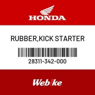 RUBBER, KICK STARTER 28311-342-000 SUPER CUB 70 Suku cadang Honda