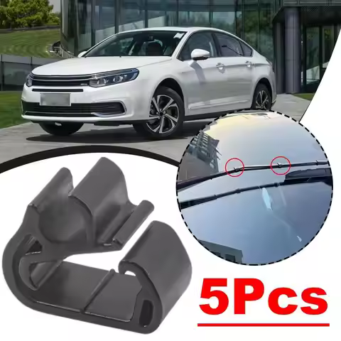 2025 New 5Pcs/set Wiper Arm Spray Hose Clip For Peugeot 3008 (P84) 5008 (P87) 408x for Citroen C5 Ai