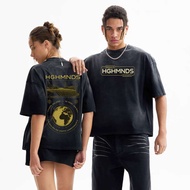 HGHMNDS PRINT T SHIRT - NO HEAVEN PRINT SHIRT Milk Silk