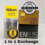 NIKON EN-EL 15 Lithium ion Rechargeable Battery 2900 mAh 7.0V