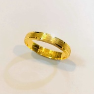 แหวนทองคำแท้ 1กรัม ทอง96.5% มีใบประกันKPTGOLD