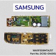 อะไหล่เเท้ศูนย์/PCB MAIN/เมนบอร์ดเครื่องซักผ้าซัมซุง/DC92-01431G/ใช้กับรุ่นWA11F5S9MTA/ST