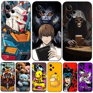 For Xiaomi Redmi Note 12 Pro Note 12 5G Pro Plus 5g Global Case Phone Cover Black Tpu luffy cute anime cartoon