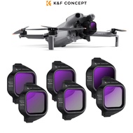 K&F Concept ND Filter Set Compatible with DJI Mini 5 Pro, 6 Pack ND4 ND8 ND16 ND32 ND64 ND1000