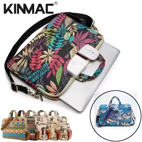 Kinmac Brand Messenger Handbag Laptop Bag 13,14,15.4,15.6,16 Inch Man Lady Women Case For MacBook Ai