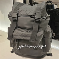 Tas Ransel Zara Explorer Rubberised Backpack Pria Orginal Ransel Serut