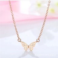 Teng Ai Necklace Female Super Fairy All-Match Niche Design Trendy Student Girlfriend Birthday Gift C