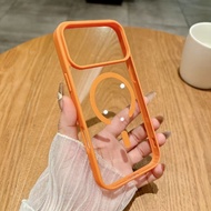 Luxury Acrylic Transparent Hard Phone Case Suitable for iPhone 17 16 15 14 13 12 11 Pro Max XR XS Ma