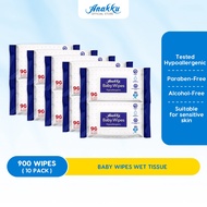 [Bundle Deal] Anakku Baby Wipes Wet Tissue (Hypoallergenic) | Tisu Basah Bayi WT90/2-5