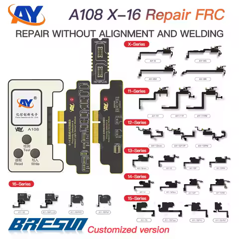 AY A108 Receiver FPC detecting adaptor for Repair iPhone Face ID Original color Ear Earpiece Flex Al