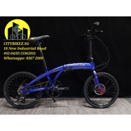 🇸🇬KOSDA Litepro Velocity 20inch Folding Bike [Starlight Blue]