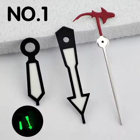 NH35 Hands Shark Second Hand C3 Luminous Hands Watch Parts Replacement Accessories High Quality Watc