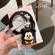 Cute Mickey Charger Case For IPhone 18W 20W Charger Protection Cover
