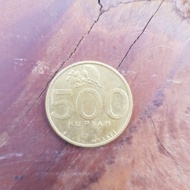 uang logam 500 rupiah melati tahun 2000
