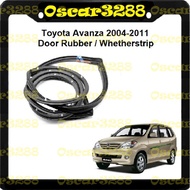 *Toyota Avanza 2004-2011 Door Rubber / Whetherstrip