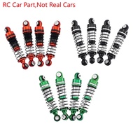 4Pcs Aluminum Alloy Shock Absorbers for FMS LC80 1/18 RC Car Upgrade Parts
