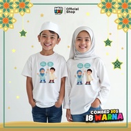 HLO KIDZ MUSLIM BOYS & GIRLS T-SHIRT GIFTSET EID GIFT ASSALAMUALAIKUM MOTIF 1