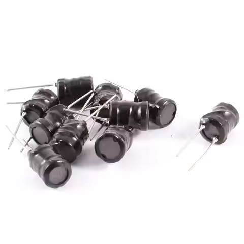 10Pcs DIP Power Inductor I-shaped Coils 0912 0810 0608 6.8 22 33 47 68 100 150 220 330 470 UH 1 2.2 