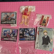 GANTUNGAN Mha my hero academia boku no hero academia bnha keychain acrylic keychain acrylic stand st