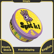 Dobble Card Game Spot it! Board Game English Version Kids Game Family Board Game