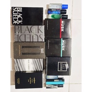 Avon perfume Wild country, Musk Dan Black Suede