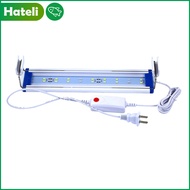 【HATELI】Aquarium Holder Lamp Aquarium Light Aquarium Lighting LED Energy-saving Super Bright Color L