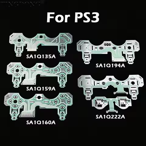 2/5pcs Conductive Film For PS3 DualShock 3 Controller Button Ribbon Flex Cable SA1Q135A SA1Q159A SA1