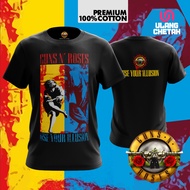 Guns N Roses Use Your Illusion D16 - UnderCover Special Edition Tshirt Unisex Gildan Premium Cotton