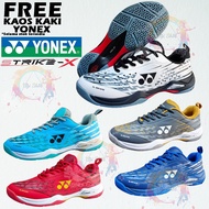 Yonex Strike X Badminton Shoes Free Socks - Yonex Strike X LatestOriginal Free Socks