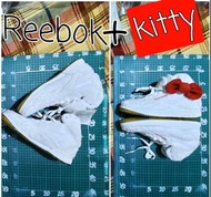 Reebok聯名Kitty貓休閒絨毛運動休閒鞋  US7.5/24.5