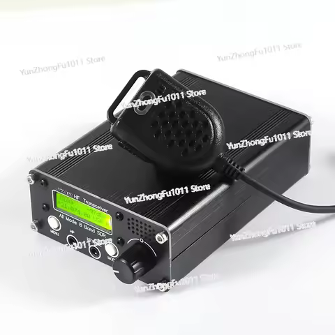3-5W Transceiver All Mode 8 Band HF Ham Radio QRP CW Transceiver 80M/60M/40M/30M/20M/17M/15M/10M