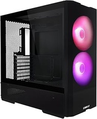 LIAN LI LANCOOL 207 Compact ATX RGB Gaming Computer Case, Airflow Optimized Mesh Panels Tower Chassi