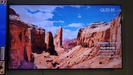 65”8K QLED Samsung 65Q800T 8K QLED 平售$6800 HKD 2021年買入至今已過保養