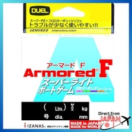 DUEL PE Line 0.2号 Armored F Super Light Boat Game 10m×5 Colors Jigging Squid Metal Tip Run Batchcon 