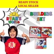 Ryan’s World Building Set With Figure / Ryan Lego Block / Ryan Toys Review (Defect–Dented Box) – REA