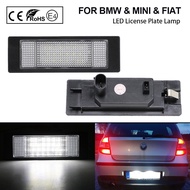 LED Lights For BMW E63 E64 E81 E87 F06 F12 F13 F20 Z4 E85 E86 E89 2PCS License Number Plate Lamps Fo
