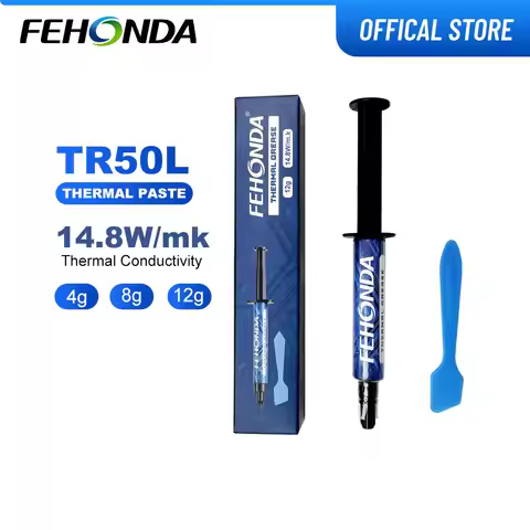 FEHONDA TR50L Thermal Paste 14.8W/m.K High Conductivity Thermal Grease for GPU CPU PS5 PS4 High Perf