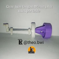 Sparepart, Gear pinion tuas tangan Mesin jahit mini portable 202a |