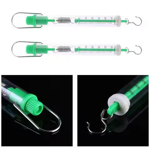 Spring Scale Balance Tubular 5N/500gm/.5Kg Newton Gram Dynamometer Spring Scale Balance Tubular Newt