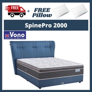 [FREE Pillow+FREE Delivery] Vono 12" SpinePro 2000 Pocket Spring Mattress only