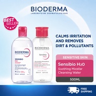【Buy 3 Free Gift】Bioderma Sensibio H2O 500ml | Sensitive Skin Micellar Water | Makeup Removal & Clea