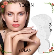 YOLANDAGOODS 12 Pcs Face Makeup Patches, Waterproof Glitter Glitter Freckles Face Tattoo, Hot Silver