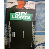 BAEKHYUN Album CITY LIGHT + Poster