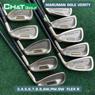 Mizuno tour big iron golf club set of 10, 3,4,5,6,7,8,9,S,P,F Flex SR, original imported from Japan