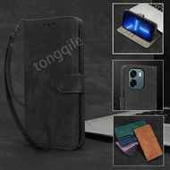 Flip Case For OPPO A6x A6c A6t Pro A6 4G 5G 2025 Leather Phone Cover Casing Card Slot Wallet Stand H