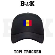 ANDORRA FLAG TRUCKER HAT