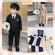 HP923, 4-piece suit Set for boys to wear during ceremonies CNY