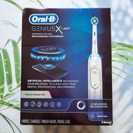 ออรัล-บี จีเนียส แปรงสีฟันไฟฟ้า Genius X Rechargeable Toothbrush Patient Starter Kit White (Oral-B®)