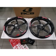 Carbon Sport Rim CR55 CR-55 Y15ZR 215/300x17 100% Racing Boy